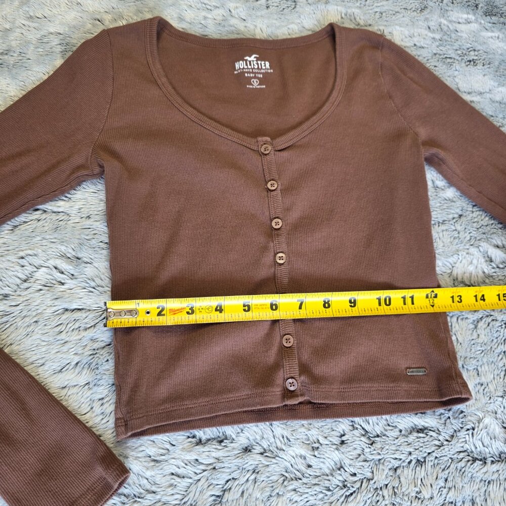 Brandy Melville long sleeve shirt Hollister long sleeve shirt S Small - Picture 8 of 12